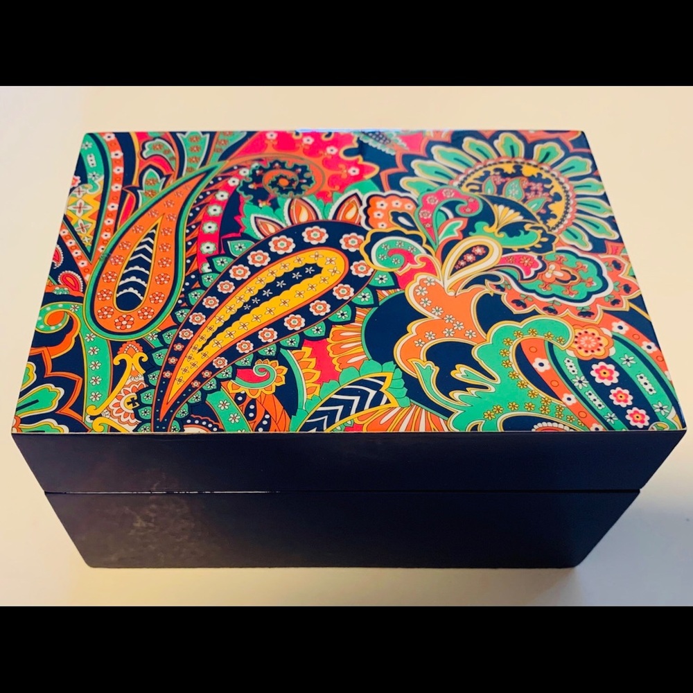 Vera Bradley Lacquer Jewelry Box